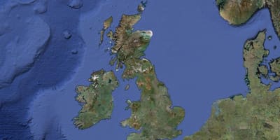Mapa de clima del reino unido